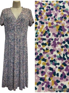 L.L. Bean | Dresses | Ll Bean M Summer Knit Aline Sleeveless Midi Dress  Black Faux Surplice | Poshmark